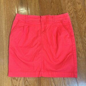 CAMAÏEU ORANGE MINI SKIRT IN SIZE 36 EU SMALL US